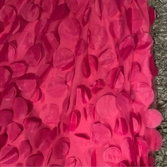 Polka Dot Applique High Waisted Midi Skirt - Picture 10 of 14